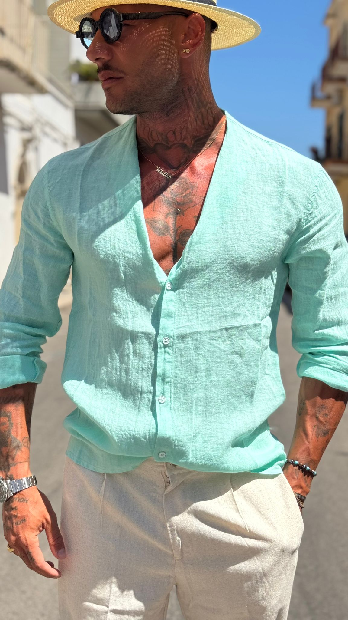Camicia in Lino